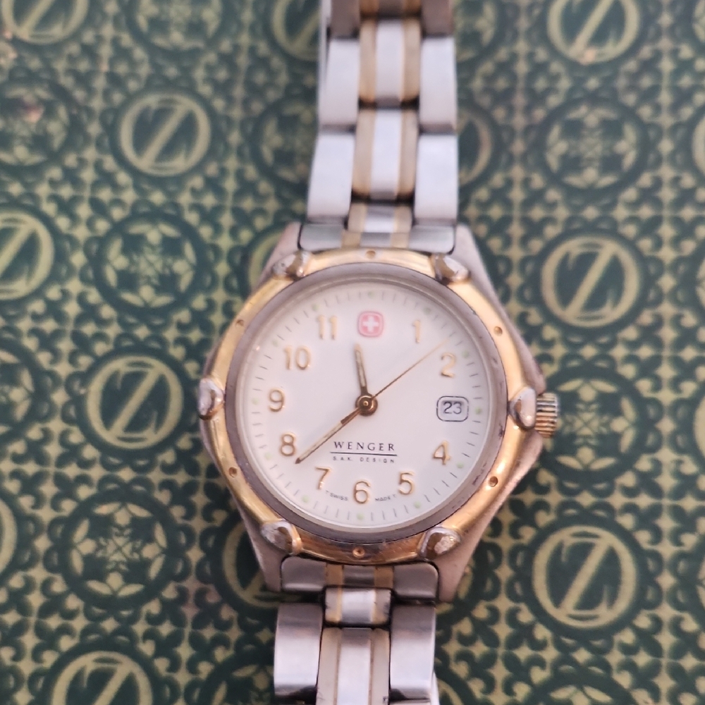 Wenger Swiss Military S.A.K. Design Two-Tone Women's Watch 